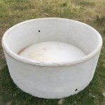 900 litre concrete water trough